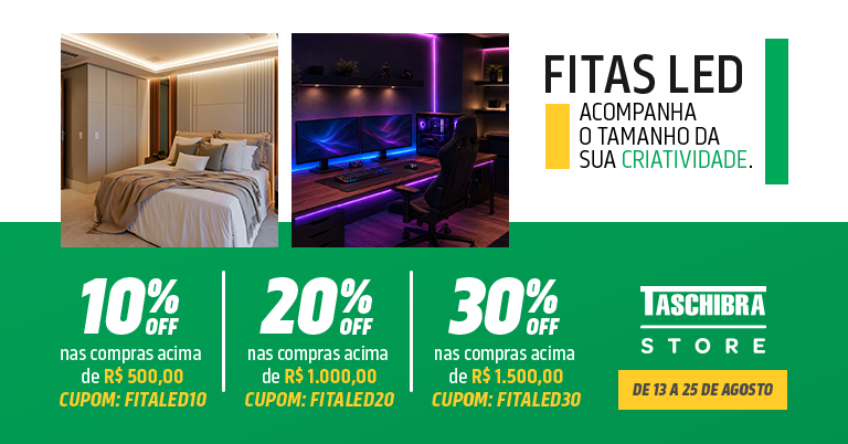 CAMPANHA FITA LED