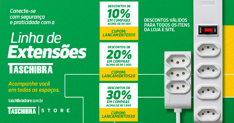 LANÇAMENTO EXTENSÕES