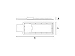 LUMINÁRIA LED EXTERNA PARA PÁTIO TASCHIBRA PARK 150W 5000K