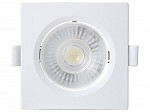 SPOT EMBUTIR TASCHIBRA QUADRADO ALLTOP LED MR11 3W 38º - NICHO  55x55mm (CxL)