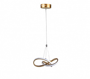 PENDENTE LED TASCHIBRA DUBAI 3000K 15W OURO