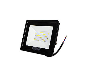 REFLETOR TASCHIBRA TR LED DC 100W 12-24VDC 6500K PRETO