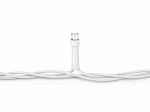 CORTINA LUMINOSA TASCHIBRA 196 LED ESTÁTICA SIMETRICA COM LED FLASH ISOL BR 3000K