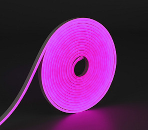 FITA LED TASCHIBRA NEON FLEX 8W 120 LEDS/M 25M IP65 - ROSA