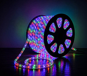 CORDA LUMINOSA LED TASCHIBRA PRO 13MM 2 FIOS COLORIDO