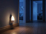 LUZ GUIA OVAL LED COM SENSOR TASCHIBRA 0,5W 4000K