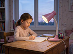 LUMINÁRIA MESA TLM 03 TASCHIBRA E27 ROSA