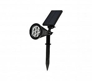 ESPETO JARDIM SOLAR TASCHIBRA SUNSHINE ES1 3W LED 6500K