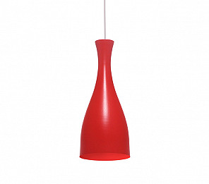 PENDENTE TASCHIBRA DESIGN TD 1003 E-27 VERMELHO FOSCO