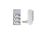 MULTIPLICADOR TASCHIBRA 3 TOMADAS 2P+T 10A