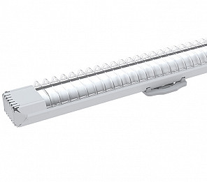CALHA LUMIFÁCIL TASCHIBRA 2X16/18/20W UNIV C/ALETA