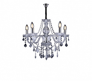 LUSTRE DE CRISTAL TASCHIBRA GLAM TRANSPARENTE 5XE14