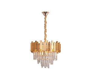 PENDENTE TASCHIBRA GLORIOSA 5XE14 OURO/PRETO