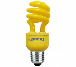 LÂMPADA TASCHIBRA COMPACTA ELETRÔNICA CORES ESP 26W AMARELO