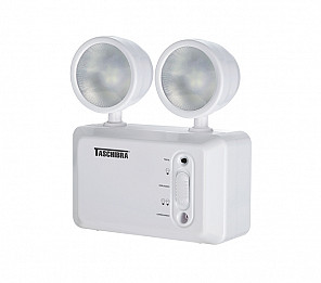 BLOCO AUTÔNOMO DE EMERGENCIA LED FAROL 250 LUMENS