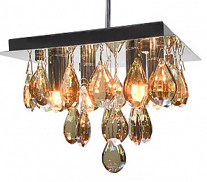 PDLE-35C PEND/PLAFON CRISTAL EGITO 4XG9 CONHAQUE