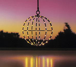 ESFERA DE LUZES TASCHIBRA 3D 30CM 84LEDS ESTATICOS IP44 AUTOVOLT