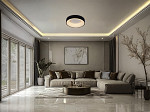 PLAFON LED TASCHIBRA URANO ON TW 35W PRETO