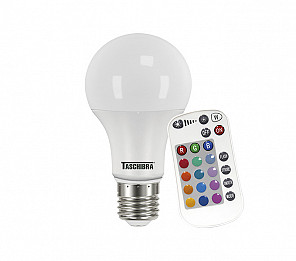 LÂMPADA LED TASCHIBRA TKL RGB IR 9W