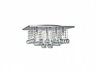 PENDENTE/PLAFON TASCHIBRA QUADRADO TRENDS 400 5XG9