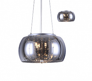 PENDENTE/PLAFON TASCHIBRA COLISEU 400 CROMADO 5XG9