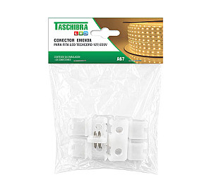 A67 CONECTOR PARA FITA LED TASCHIBRA TECHCORD 60/120LEDS/M 3PÇS