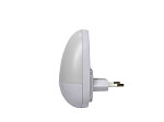 LUZ GUIA OVAL LED COM SENSOR TASCHIBRA 0,5W 4000K