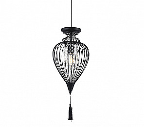 PENDENTE TASCHIBRA ISTAMBUL M PRETO 1XE27