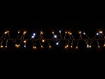 FESTÃO LUMINOSO TASCHIBRA 400 LEDS ESTÁTICA COM LED FLASH ISOL VD 3000K