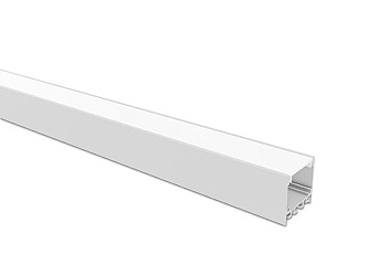 PERFIL LED TASCHIBRA SPIRE 35 SOBREPOR 35X35X3000mm BRANCA