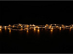 CORDÃO LUMINOSO TASCHIBRA 40 LEDS FESTA DOURADA PILHA 3000K