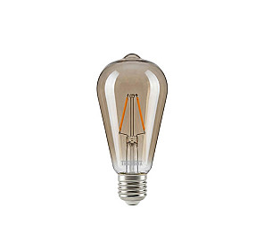 LÂMPADA LED TASCHIBRA FILAMENTO VINTAGE ST64 AUTOVOLT FUME
