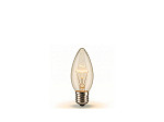 LÂMPADA INCANDESCENTE TASCHIBRA VELA LISA CLARA 25W