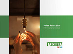 LÂMPADA LED FILAMENTO TASCHIBRA FLOW 4,8W AMBAR E27