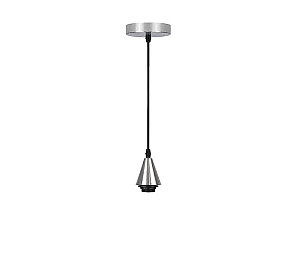 PENDENTE TASCHIBRA E27 PRATA