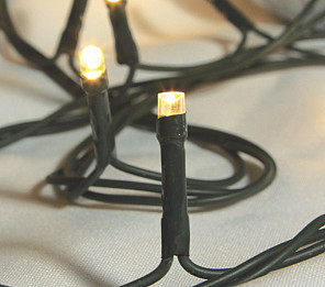 CORDÃO LUMINOSO 200 LED 8F ISOL VERDE 3000K