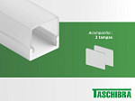 PERFIL COM TAMPAS TASCHIBRA CIMO 20X17 SOB. 2M