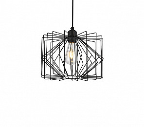 PENDENTE TASCHIBRA ILUSION P PRETO 1XE27