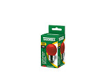 LÂMPADA INCANDESCENTE BOLINHA VERMELHA 15W TASCHIBRA