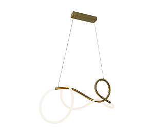 PENDENTE LED TASCHIBRA SCIENCI 3000K 30W OURO