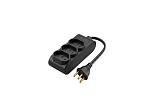 EXTENSÃO TASCHIBRA 3 TOMADAS 2P+T 15cm 10A