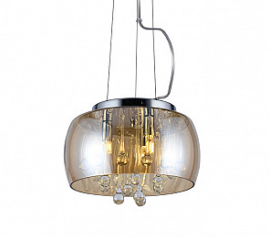 PENDENTE/PLAFON DE CRISTAL TASCHIBRA COLISEU 300 AMBAR 3XG9