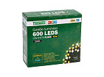 CORDÃO LUMINOSO TASCHIBRA 600 LED ESTÁTICO COM LED FLASH 220V ISOL VD 3000K