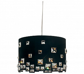 PENDENTE TASCHIBRA UNI 740 PRETO 3xE27