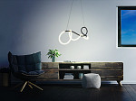 PENDENTE LED TASCHIBRA SCIENCI 3000K 30W PRETO
