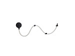 ARANDELA/PLAFON LED TASCHIBRA ABSTRACT TEX 150 22W 3000K PRETO