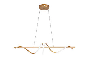 PENDENTE TASCHIBRA LED MUNIQUE 3000K 36W OURO