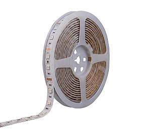 24V - FITA LED TASCHIBRA PRO 12W 72LEDS/M 5M IP20 RGB + 2700K