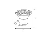 MÓDULO LED AR70 6500K 24º DIM