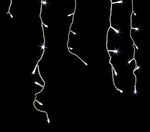 CORTINA LUMINOSA TASCHIBRA 144 LEDS 8 FUNÇÕES ISOL BR 3000K